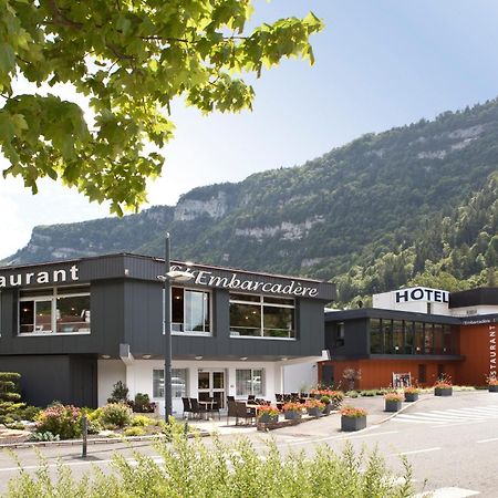 Hotel-Restaurant De L'Embarcadere Нантюа Экстерьер фото
